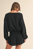 Lila Romper