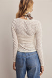 Farrah Floral Lace Knit Tank