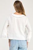 Lucy Lace Trimmed Blouse