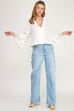 Lucy Lace Trimmed Blouse