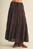 Tara Tiered Maxi Skirt