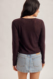 Timeless  Textured Cardigan