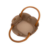 Melie Bianco Tulip Raffia Embossed Recycled Top Handle