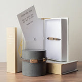 Sentiment Bracelet – Faith | Espresso Brown Cord