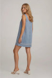 Lydia stitch denim dress