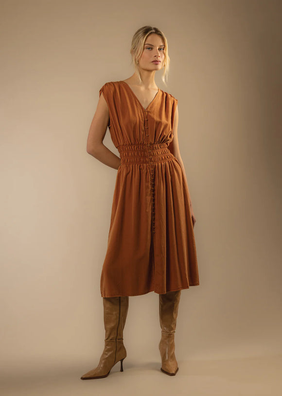 Persa Belgian Cocoa Dress Velvet Heart