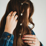 "Tide" Hair Tie Rings