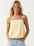 Bailey Billowy Cami Top with Bubble Hem