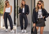 Sadie & Sage Bike Ride Track Jacket