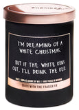 "I'm Dreaming Of A White Christmas" Candle