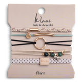 Flirt Hair Tie + Bracelet
