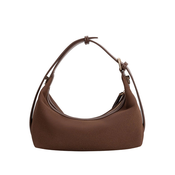 Melie Bianco Lilith Suede Bag