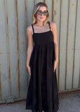 Everly Embroidered Midi Dress