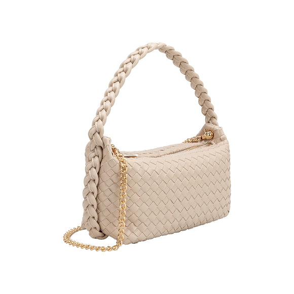 Melie Bianco Ivory Alma Bag