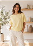 Bella Butter Short Sleeve Sweater