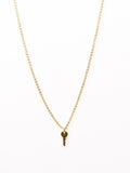 Gold LOVE Mini Key Necklace