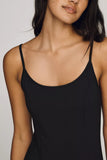 Z Supply Charisma Midi Black Dress
