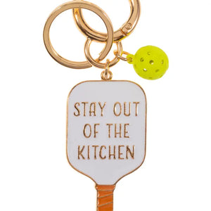 Pickleball Keychain