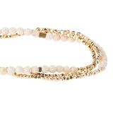 Delicate Stone White Fossil - Stone of Nurturing