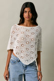 Oliva Openwork Sweater