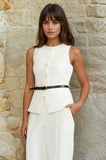 Anna Belted Vest