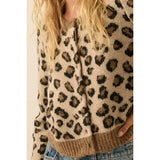 Lily Leopard Print Cardigan