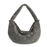 Milly Small Silver Top Handle Bag