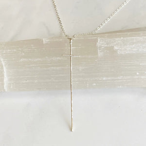 Modern Cross Necklace