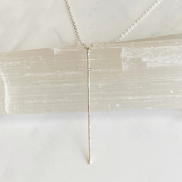 Modern Cross Necklace