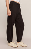 Z Supply Basecamp Textured Jogger in Dark Roast