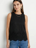 Scallop Hem Tank