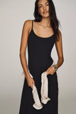 Z Supply Charisma Midi Black Dress