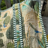 Unique Design Block Print Cotton Quilted Women Shopping Bags