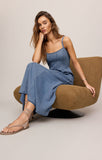 Z Supply Leonora Indigo Midi Dress