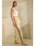 Mindi print pull on pant