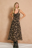 Nightfall Botanic Maxi Dress