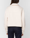 Willow White Zip Up Jacket