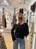 Edwina Black Cardigan