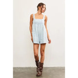 Star Denim Romper