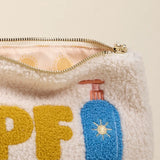 SPF Teddy Zippered Pouch