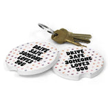 "Drive Safe" Car Coasters