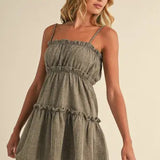 Tate Tiered Ruffle Mini Dress