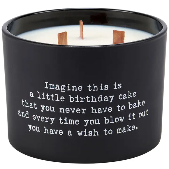 Birthday Poetry Candle