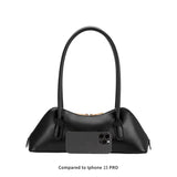 Melie Bianco Dakota Black Recycled Vegan Shoulder Bag