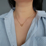 Gold Heart Necklace