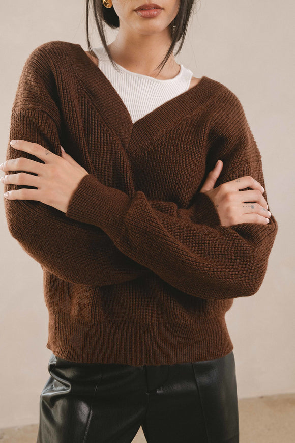 Amanda  V Neck Sweater