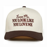 Two Tone Cap: Excuse Me, You Look Like You Love Me