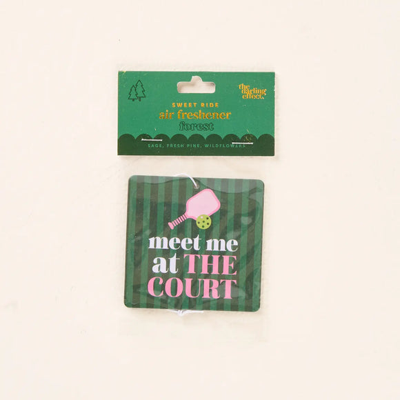 Meet Me At the Court Air Freshener