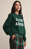 Z Supply Holiday Sweatshirt Mistletoe