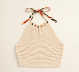 Tropical Sand Knit Top